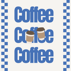 Coffee Coffee Coffee Needlepoint Canvas - Gilmore Girls