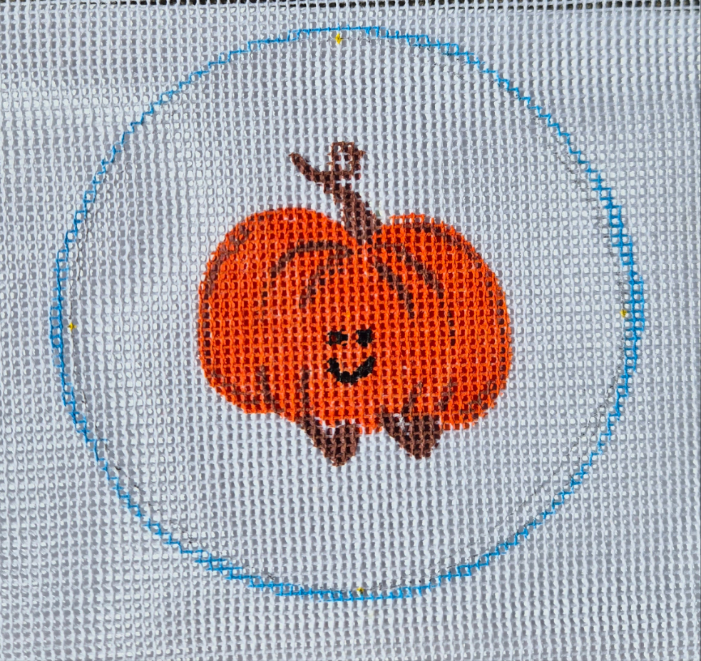 Pumpkin Jellycat Amusable Needlpoint Canvas