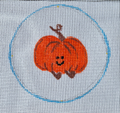Pumpkin Jellycat Amusable Needlpoint Canvas