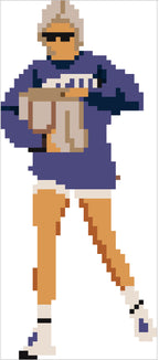 Lady Di Off Duty Needlepoint Canvas