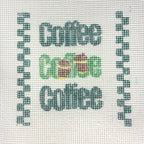 Coffee Coffee Coffee Needlepoint Canvas - Gilmore Girls