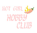 Hot Girl Hobby Club Needlepoint Canvas