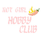 Hot Girl Hobby Club Needlepoint Canvas
