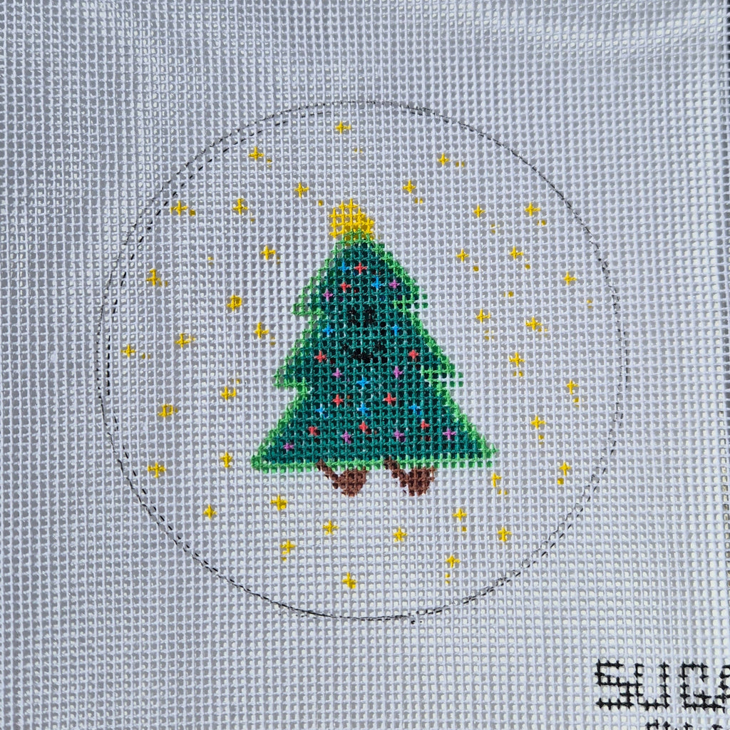 Christmas Tree Jellycat Amusable Needlpoint Canvas